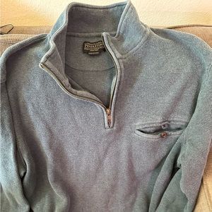 Pendleton blue sweater half zip. Size XL